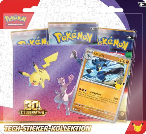 Pokémon-Sammelkartenspiel: Tech-Sticker-Kollektion 30 Jahre: Lucario