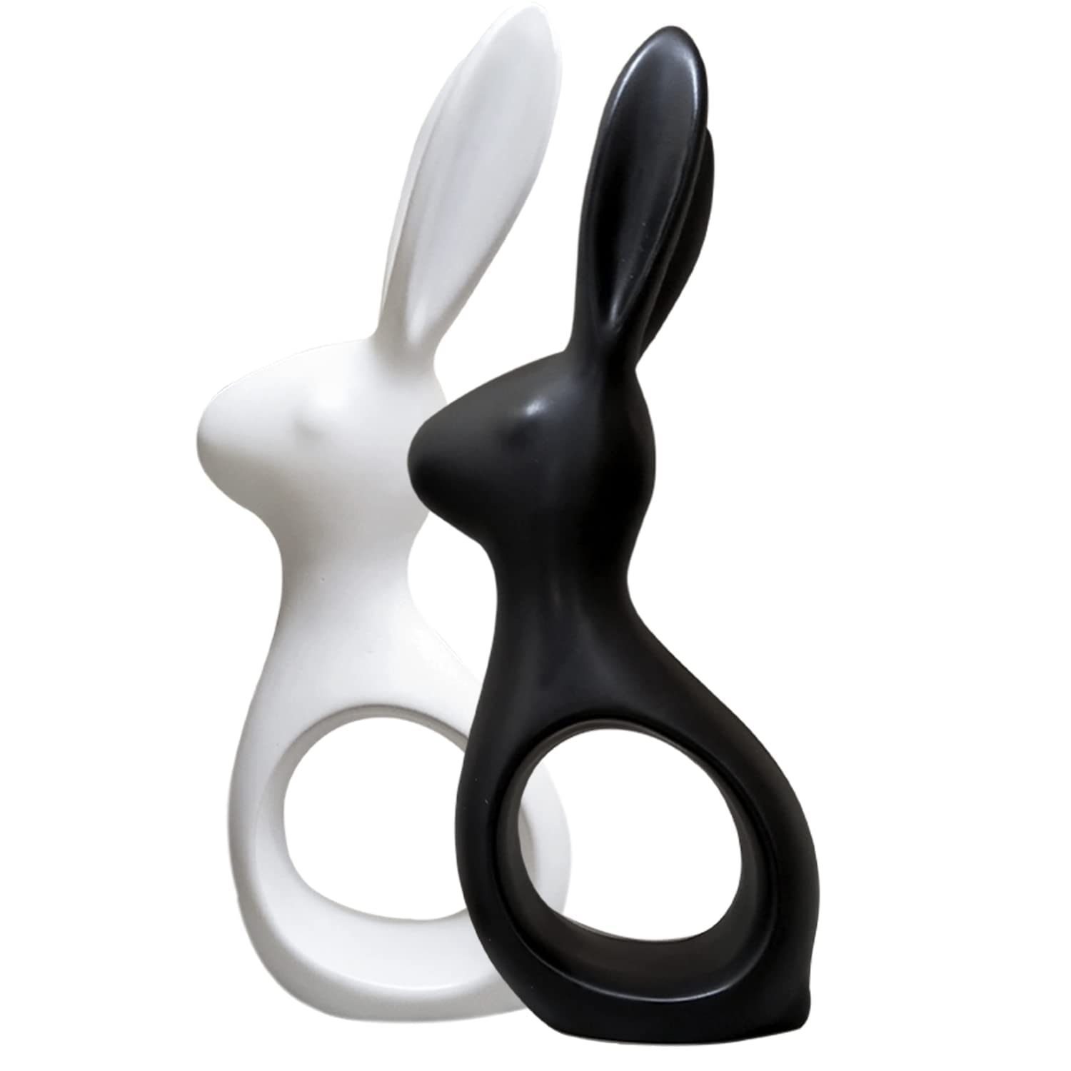 SRJANA Home Decor Rabbit Pair Elegant Design (Black & White) (B0B5D9TR93) Amazon Price History, Amazon Price Tracker