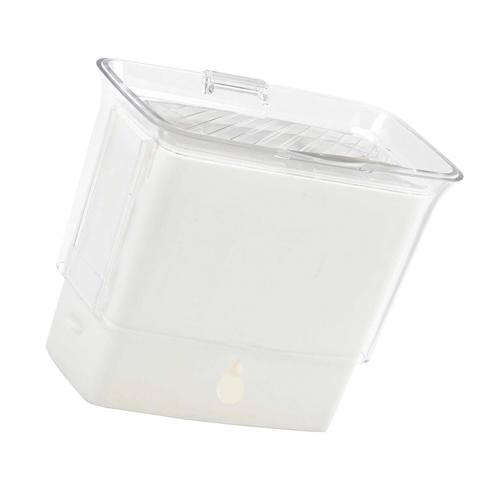Kaeltsyn Clear Produce Storage Box for Vegetables to Maintain Crispness in Homes and Outdoor Environment Keeper Box