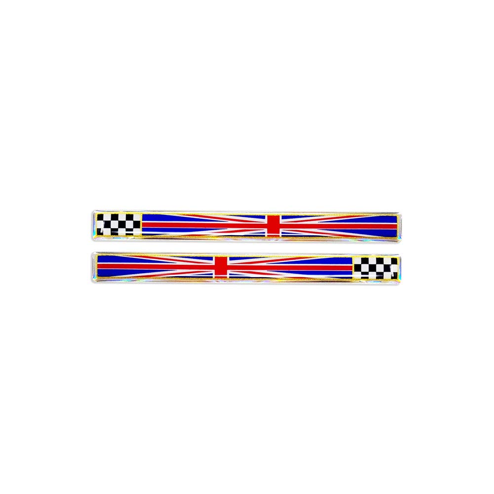 3D Sticker Slim UK Flag and Chess DX+SX