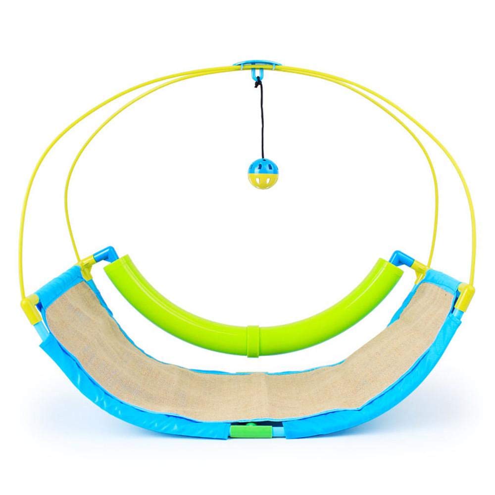 Cat Pet exercise Puzzle Cradle cat Bed Sofa With Ball Toys Hammock Hanging Soft bed Cages Kitty Rat Small Pet Animals Swing