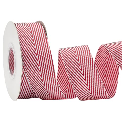 PH PandaHall 9.8 Yard Craft Striped Ribbon