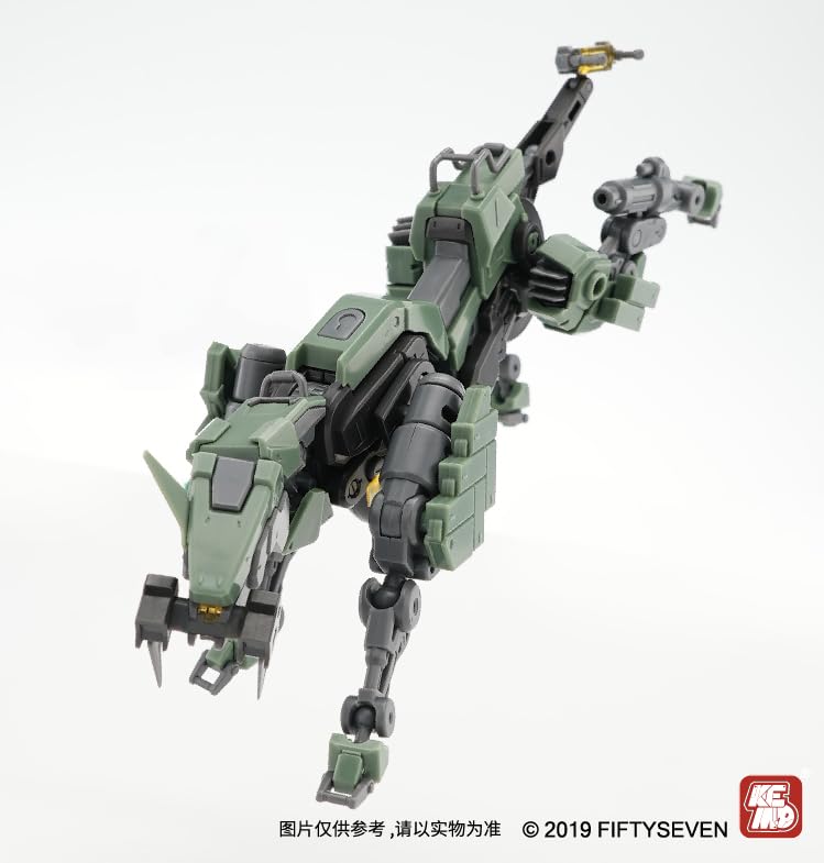 Toyverse MoRise Hobby 1/24, zestaw modeli Figura, FIFTYSEVEN nr 57 Pancerny fan polowania na szczeniaka, ruchome stawy model postaci, od 15 lat