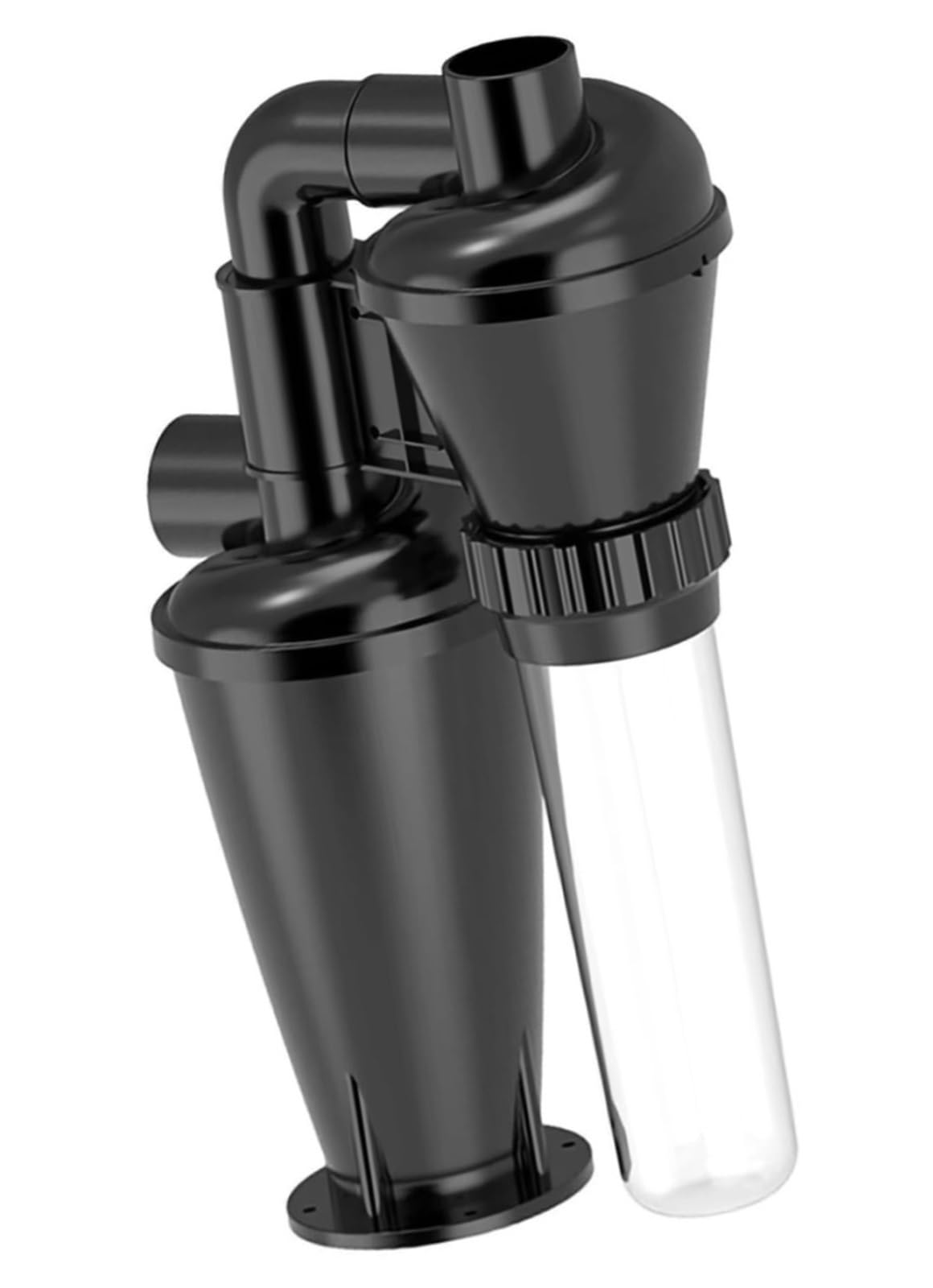 Colector de polvo ciclónico, recipiente separador de doble filtración de 50mm/2 pulgadas for carpintería, colector de polvo Industrial DIY(A Set of Filtration)