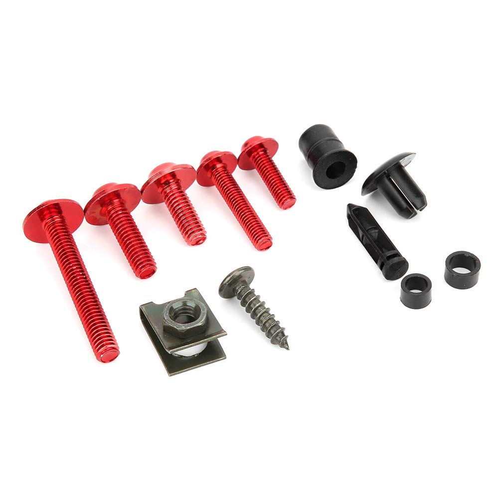Kit 223 Bulloni Per Carenatura Moto - Viti M5 M6, Dadi, Rondelle, Blu - Universale Per Parabrezza E Carene - Foto 5