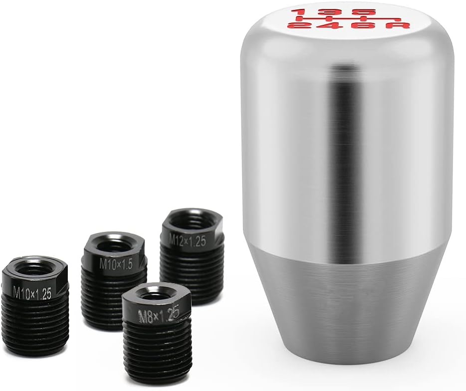 Amazing AUTO 6 Speed Weighted Shifter Shift Knobs for