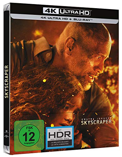 Skyscraper – 4K Steelbook (UHD + Blu-ray Disc)