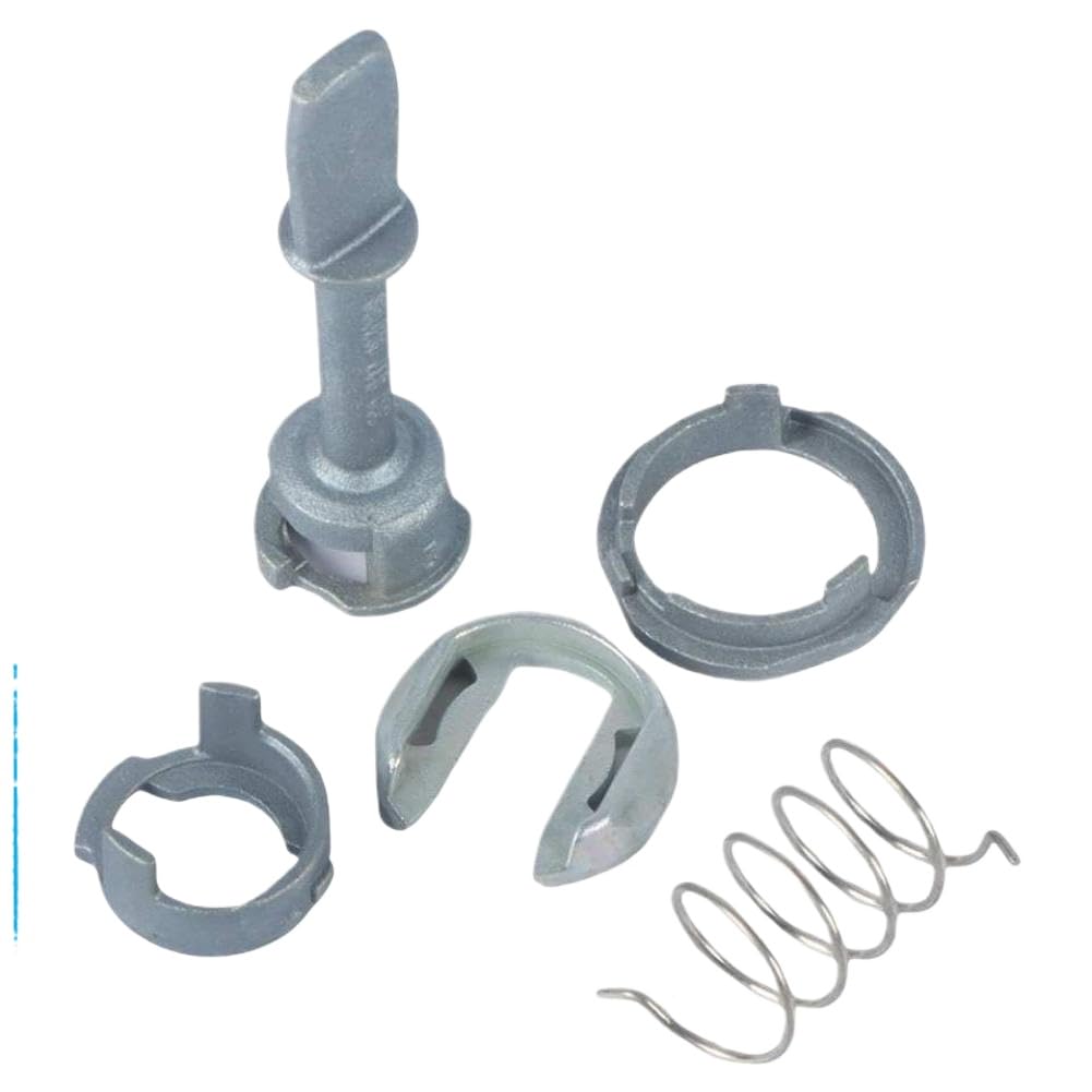 Pffbrgjsj Onecolor Front Door Lock Barrel Repair Kit 3B0837167 3B0837168 Compatible With B5 Toledo Leon Arosa