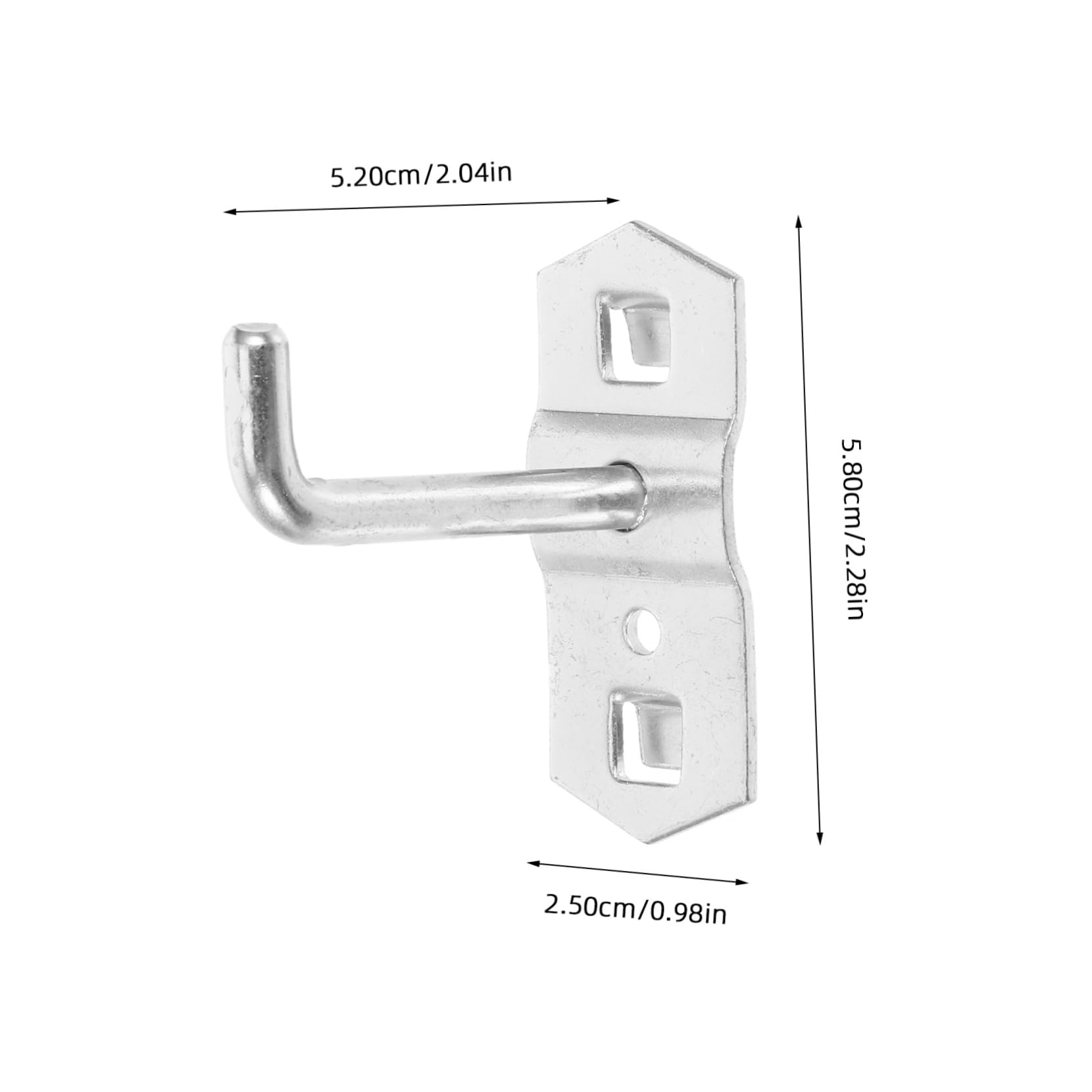 ARTIBETTER Organize Your Space 10pcs Heavy Duty Pegboard Hooks Versatile Storage for Tools Jewelry and