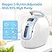 Price comparison product image InLoveArts 1-5L/min Oxygen Concentrator Portable, LED Display Timing Function, Oxygen Adjustable O2 Generator with 93% High Purity (Ship from England Warehouse,delivery Within 1-2 Days)