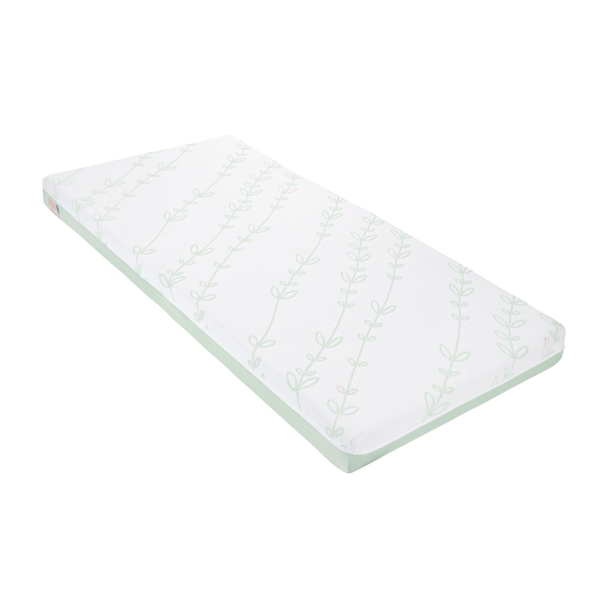 Babymoov Matelas Bébé Cosy'Lite Antibactérien 60x120cm - sans Traitement Chimique - Epaisseur 10cm - Fabriqué au Portugal - Déhoussable - Certifié Oeko-​Tex