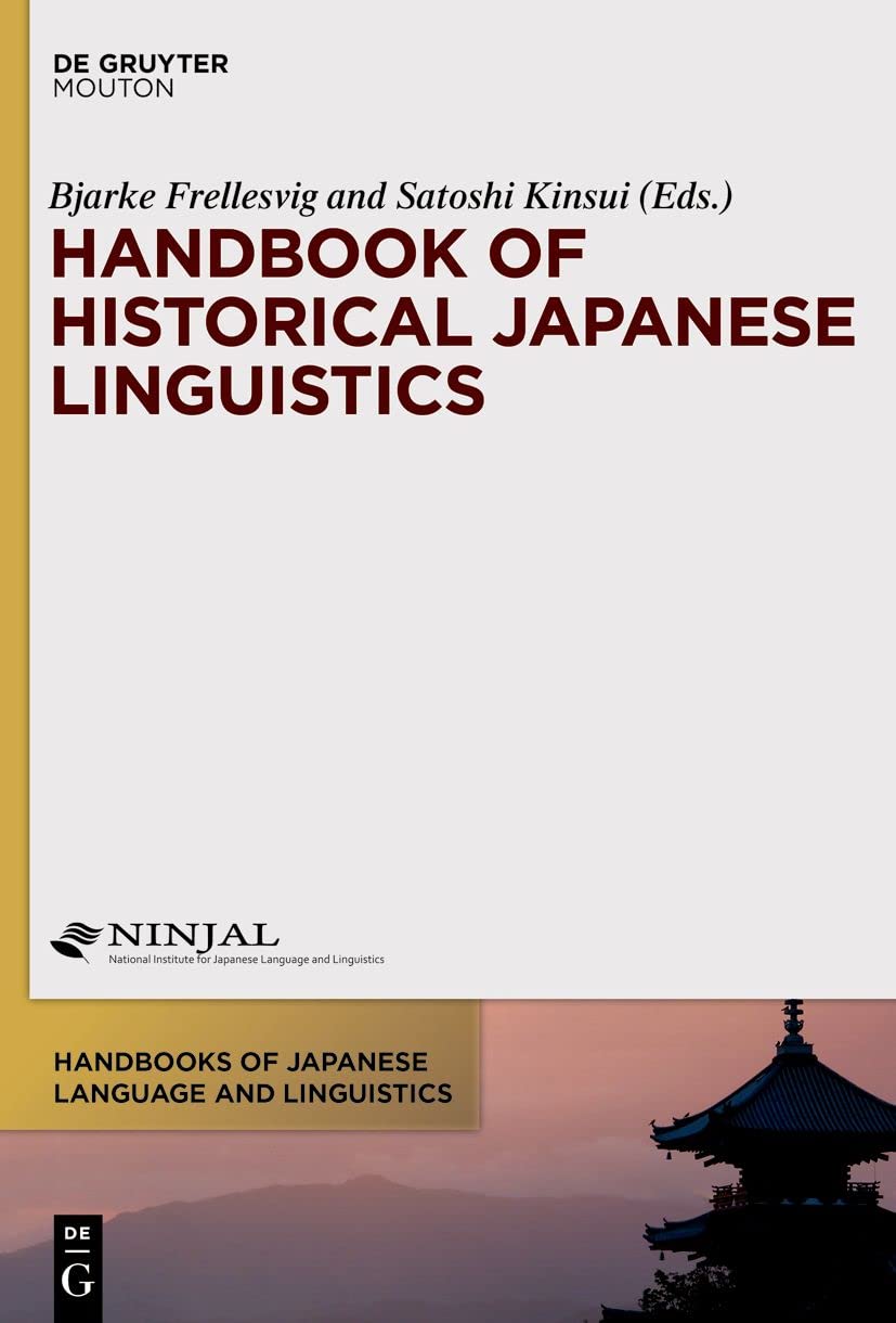 Amazon | Handbook of Historical Japanese Linguistics (Handbooks of