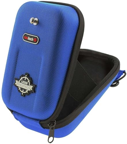 Navitech Blue EVA Hard Case/Rangefinder Cover Compatible with TecTecTec PROWILD S Hunting Rangefinder