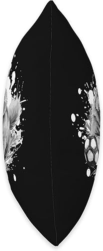 Miniatura 2 de Dog Soccer Sports Inc Chow Dog Playing Soccer  Team Sports Animal Throw Pillow, 16x16, Multicolor