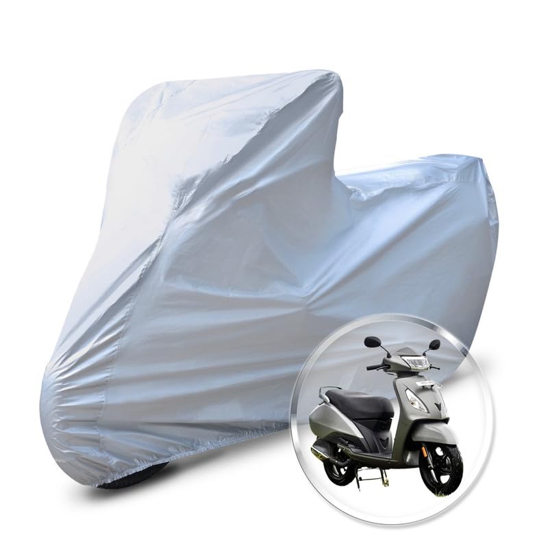 Image of Neodrift 'CrystalMax' Bike Cover for TVS Jupiter (All-Weather Motorcycle Protection, Water & UV Resistant, Dustproof, Windproof).