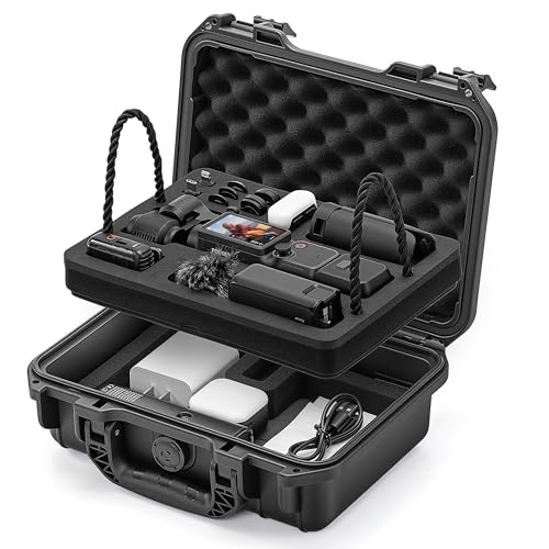 STARTRC PHOTO OSMO Pocket 4/3 Hard Case Double-layer Waterproof Hard Case for DJI Pocket 3/4 Creator Combo Accessories Multifunctional Large Capacity Storage Bag