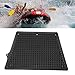 Generic Transom Plate Grid Designed Pvc Outboard Engine Mounting Pad Easy To Use For Inflatable Boat Kayak Yacht (Black), Genericmpchweso5x-11