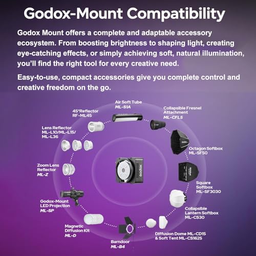 Image of Godox ML40R ML40 R Full Color RGB Portable LED Video Light