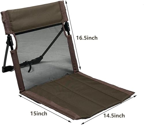 Miniatura 3 de Paquete de 2 sillas plegables junto a la piscina con respaldo de malla, sillas de playa portátiles ultraligeras con bolsa de transporte para tomar