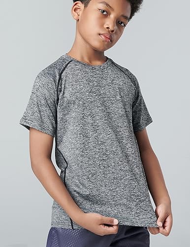 Liberty Imports 5 Pack Boys Athletic Shirts thumb #2