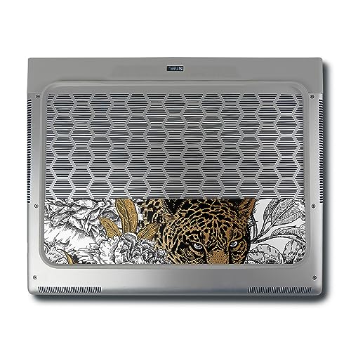 Image of MightySkins Skin Compatible with Alienware X16 R1 (2023) Full Wrap Kit - Bronzed Leopard | Protective, Durable, and Unique Vinyl Decal wrap Cover | Easy to Apply & Change Styles | Made in The USA