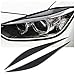 x xotic tech Carbon Fiber Headlight Eyebrows Eye Lid Sticker for BMW 3 Series F30 2013-2017