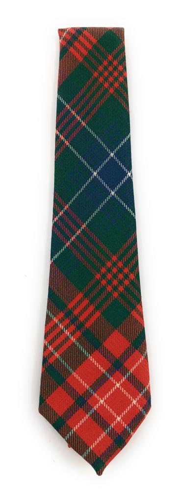 Braw Clans Tartans Unisex Wilson Classic Tartan Necktie - 100% Pure Wool - Elegant Scottish Tie House Of Edgar - Handcrafted In Scotland