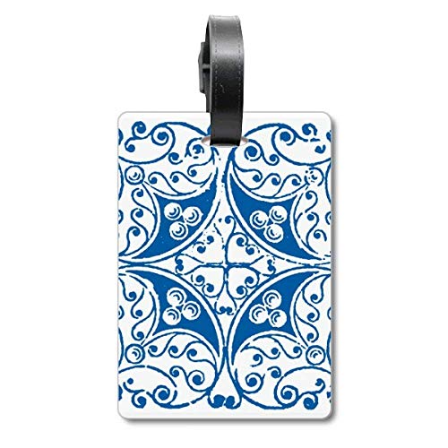 Étiquette de valise Talavera accessoire d'identification à motif décoratif