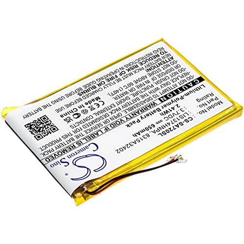 Batería de reemplazo para NWZ-A828 NWZ-A829 NWZ-A728 y más miniatura 2