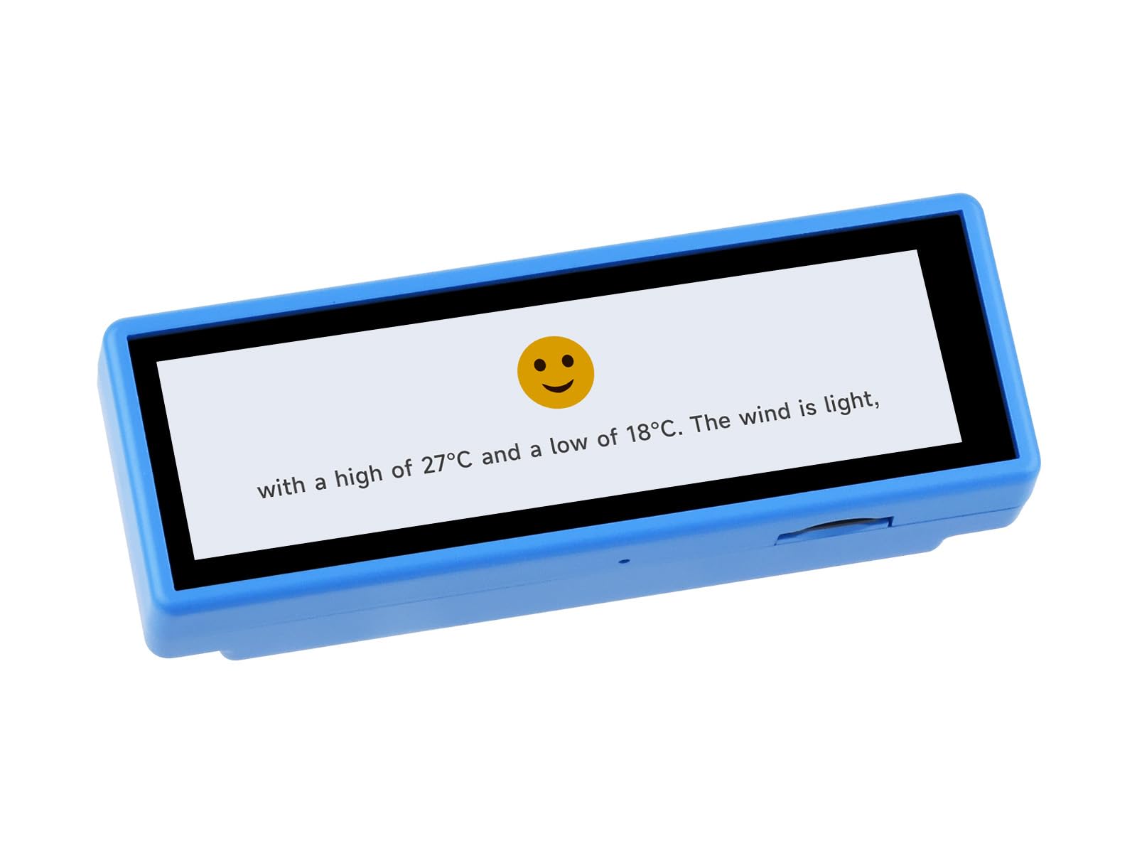 Waveshare ESP32-S3-Touch-LCD-3.49, ESP32-S3 High-Performance Development Board With 3.49" IPS Capacitive Touch Display, 172x640Pixel, With ESP32-S3R8 Dual-Core Processor, Case A version, without batt