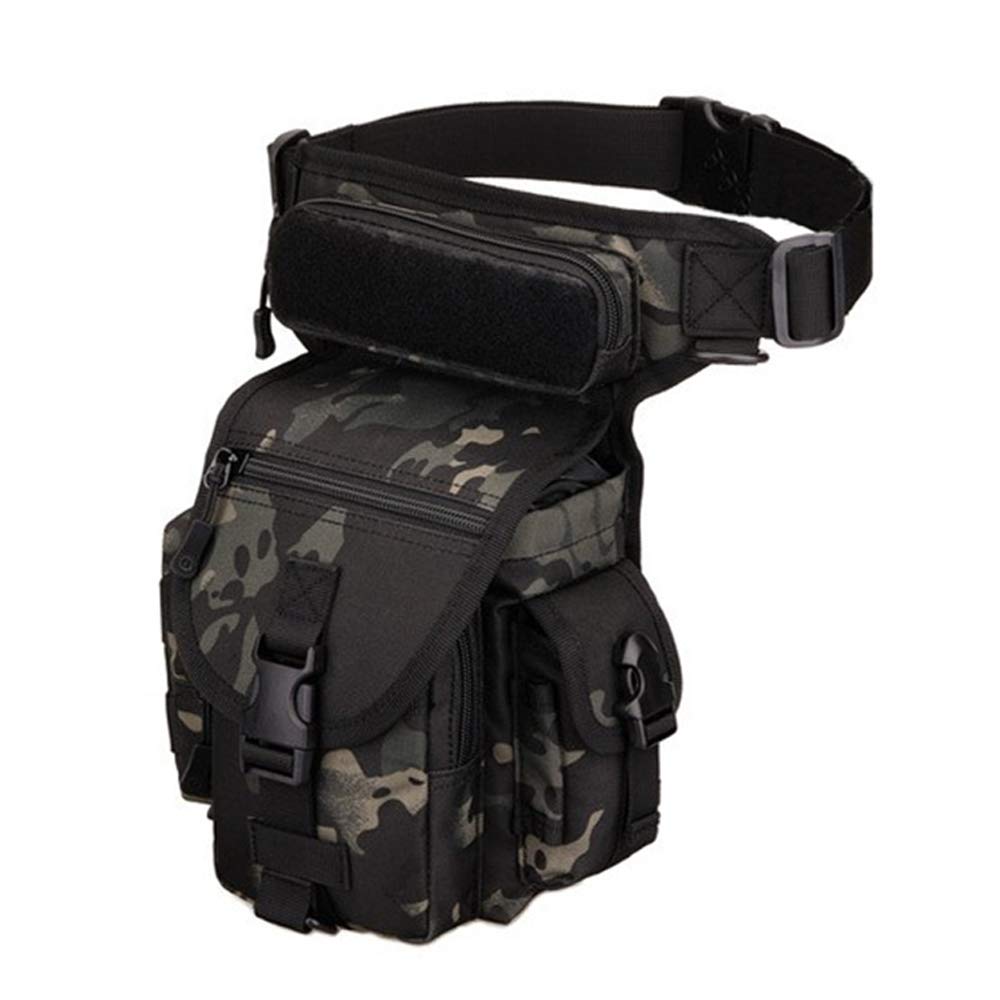 Tactical Molle borsa per bottiglia d'acqua milare campeggio all'aperto escursionismo portaborraccia con coulisse portaborraccia multifunzione  18
