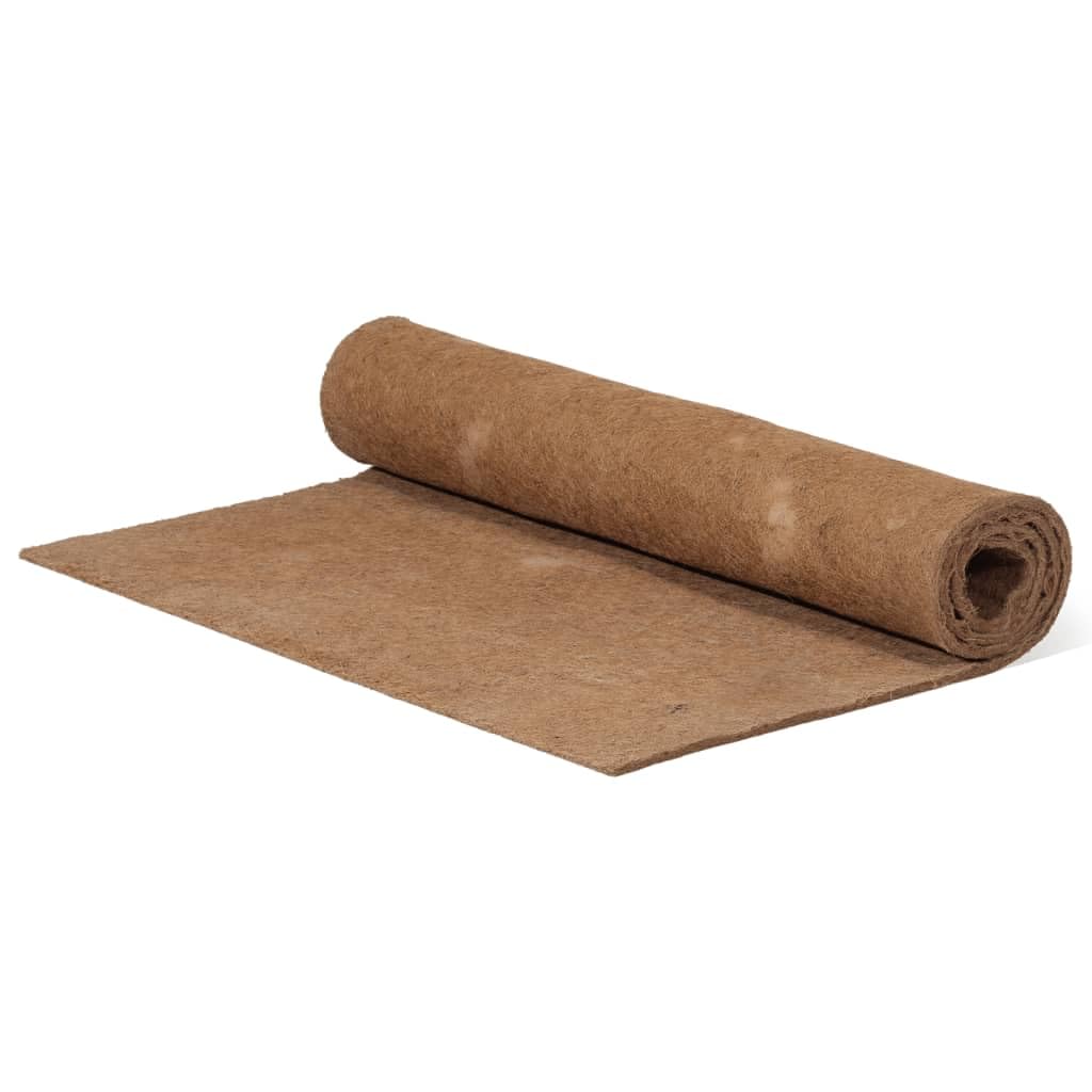 vidaXL Estera para Colchón, Base de Colchón, Alfombra Cubrecolchón de Cama, Tapete Almohadilla para Somier, Fibra de Coco 100x200 cm