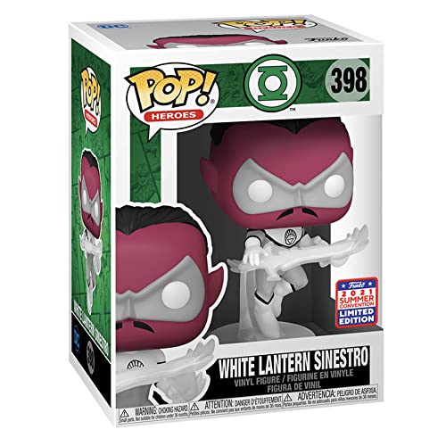 Sale Funko Pop White Lantern Sinestro Summer Convention 2021