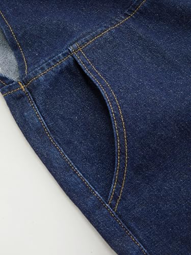 Image of CIDER Overall Shorts For Women Jean Denim Rompers Loose Fit Overalls | Cute Romper, Adjustable Strap Shortalls, Summer Casual Outfits