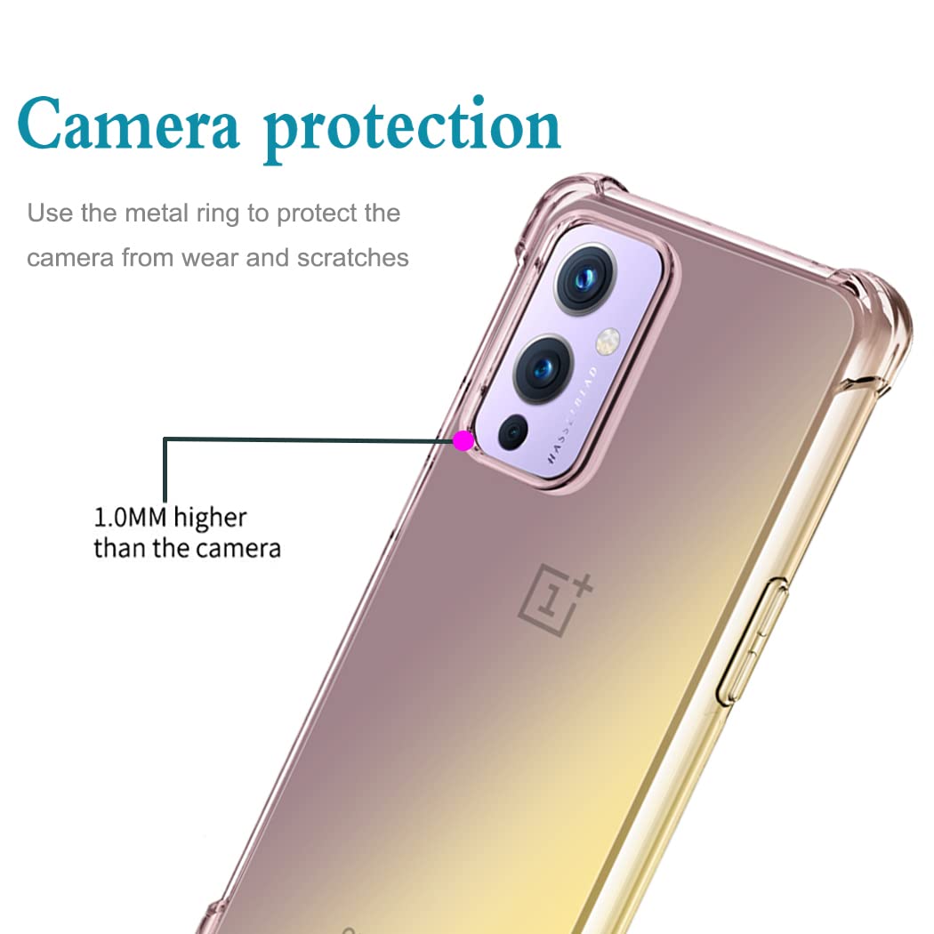 Pack Protection OnePlus 9 5G : Coque Souple Transparente + 2 Films Verre Trempé - Novago