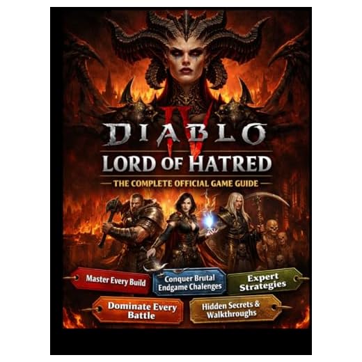 DIABLO IV: LORD OF HATRED THE COMPLETE OFFICIAL GAME GUIDE: Master Every Build, Conquer Brutal Endgame Challenges, and Dominate Every Battle with ... Hidden Secrets, and Complete Walkthroughs