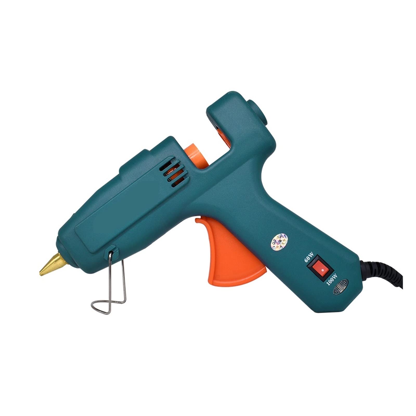 Pistolet do klejenia na gorąco 60/100W Dual Power pistolet w wysokiej temperaturze gospodarstwa domowego, użyj 11mm kleje sztyfcie z 5 szt. Dyszy Szybkie Niezawodne Klejenie(SET-8)