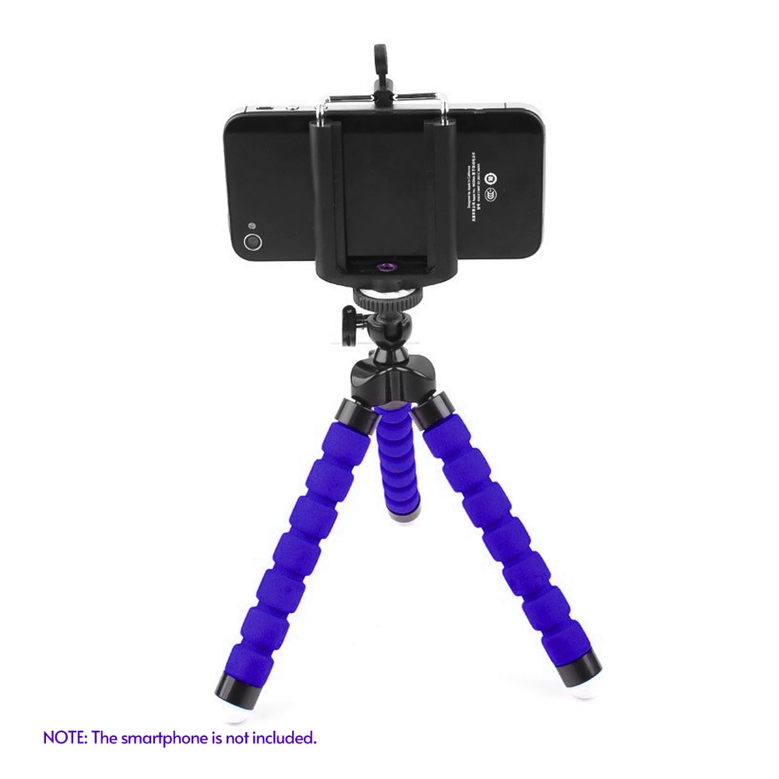Adjustable Octopus Tripod Stand with Phone Holder, Compact Lightweight Mini Tripod, for Live Streaming, Selfie, Octopus Bracket, Octopus Stand, Octopus Holder (Blue)
