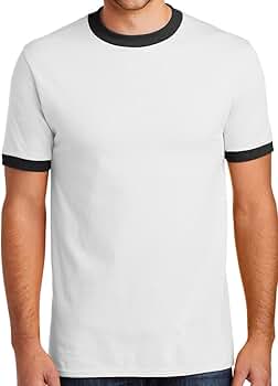 ★KIRSH★ Kirsch Plain Slim Fit Ringer T-Shirt White MUSINSA公式 | KIRSH Kirsch Plain Slim Fit Ringer T-Shirt [White]