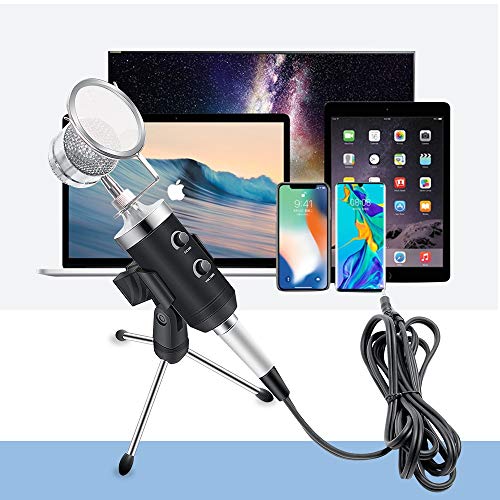 Microphone de studio ordinateur et kit complet condensateur karaoké - 5