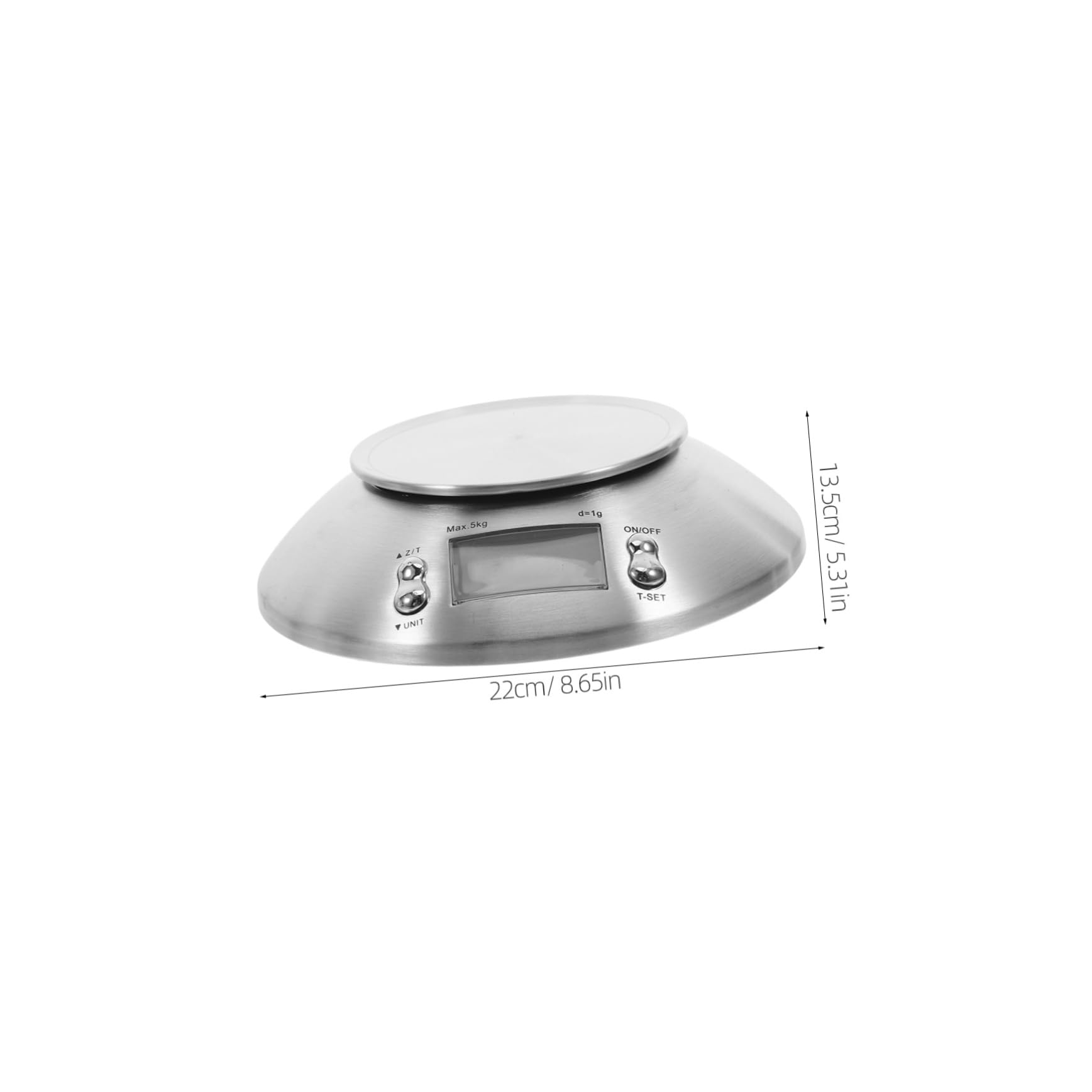 Báscula Alimentos Digital Para Hornear Cocina Peso Exacto Acero Inoxidable