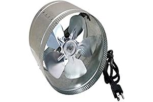 SunStream 10 Inch Inline Booster Duct Fan: Powerful Ventilation for Enhanced Indoor Air Quality