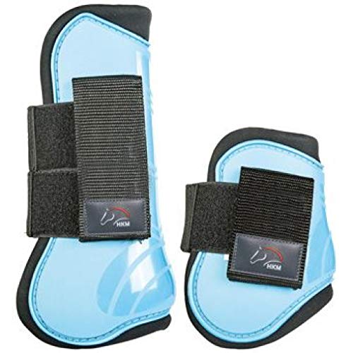 Foto von HKM 8566 Springgamaschen und Streichkappen 4er Set, gefüttert, Pony Cob Full