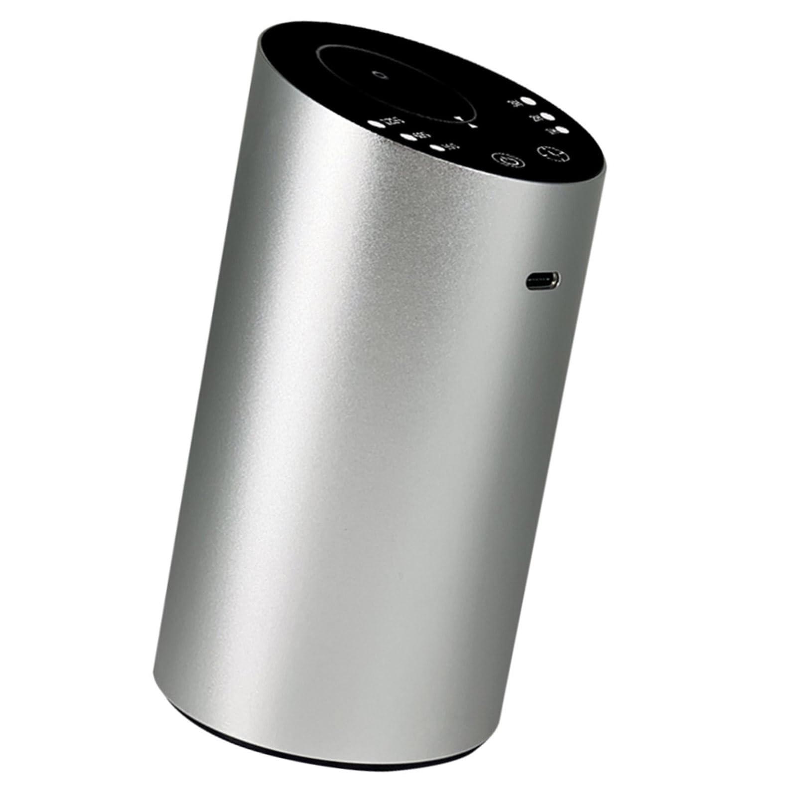 Diffuseur de parfum automatique en métal texturé pour une aromathérapie haut de gamme