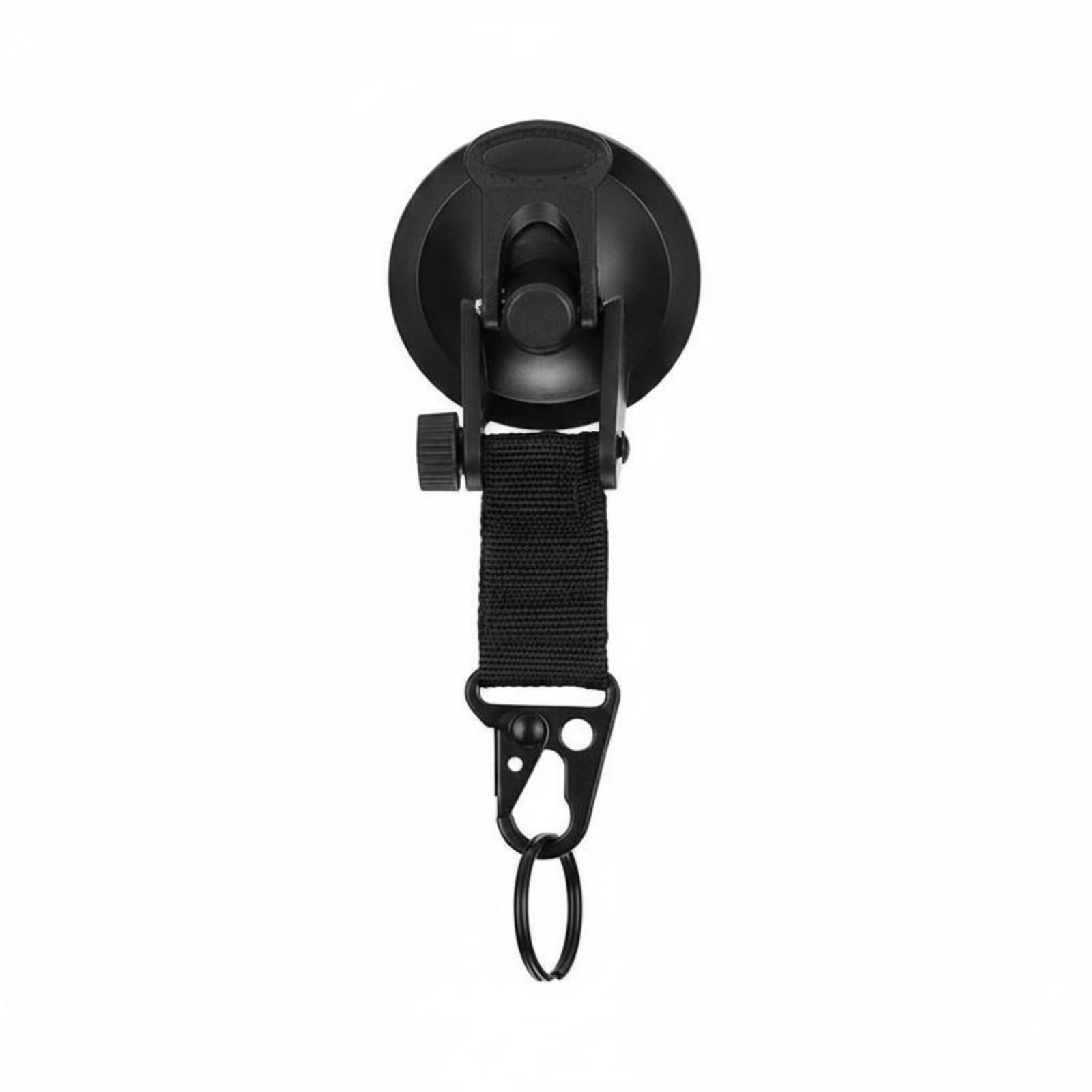 Merishopp 4 Pieces No-Drill Carabiner Suction Hook Portable Reusable Suction Hook Heavy Duty for Car, Outdoor, Camping, Eagle Beak-image-9