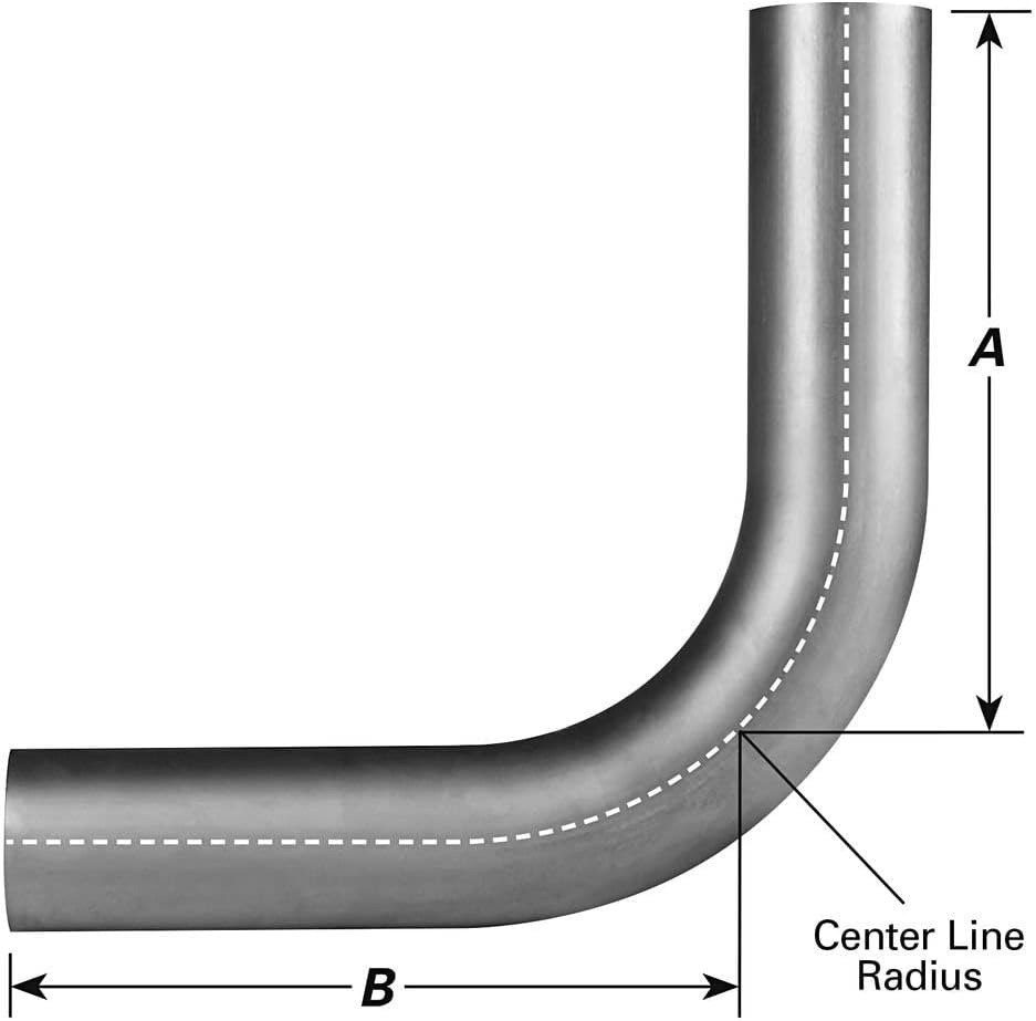 AP Exhaust (10539) 90 Degree Elbow, Aluminized Steel