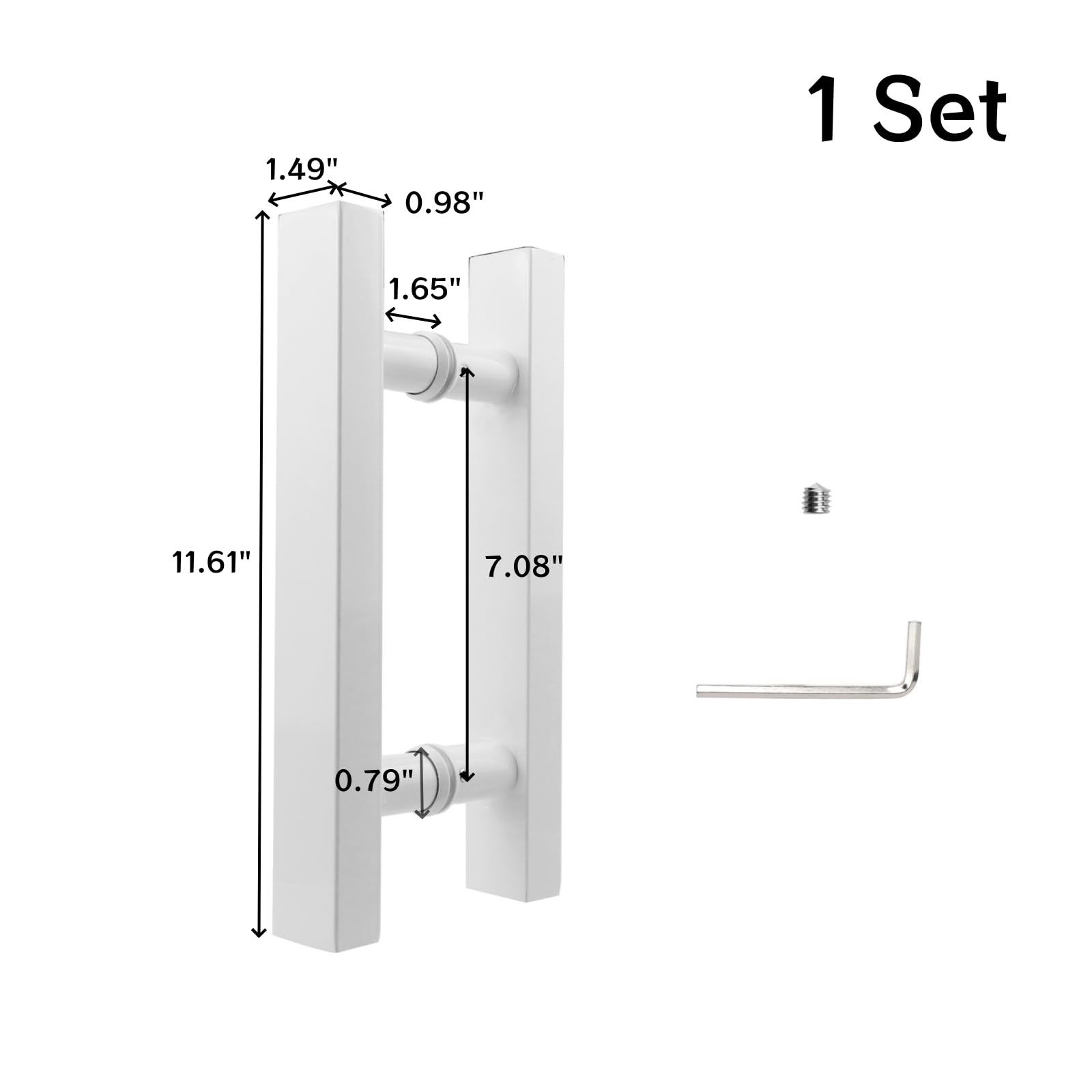 HHCS,1-1/4-7x5-1/2,Steel,Gr 5,Plain -6 Pack