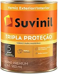 Verniz Madeira Triplo Filtro Solar 900ml Imbuia Suvinil