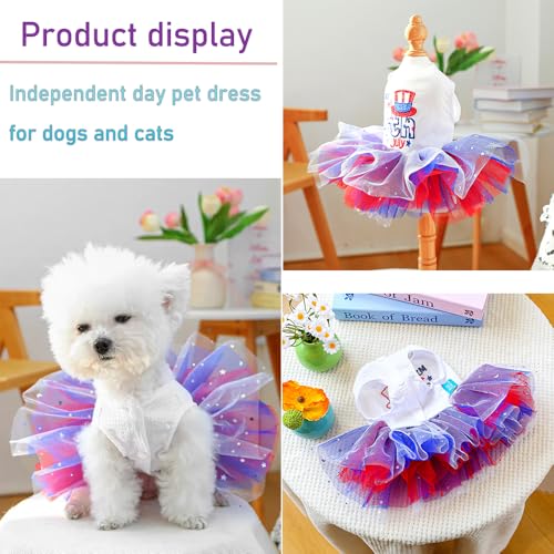 Vestido 4 de Julio para Perros Mediano miniatura 4