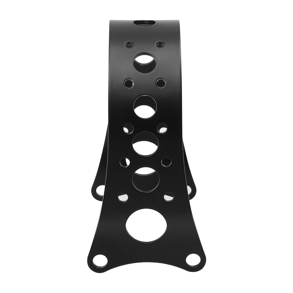 Sangle de fourche avant de moto étroite pour la plupart des Harley avec une roue avant de 48,3 cm ou 53,3 cm Harley Sportster 883 1200 88–17 (noir mat).